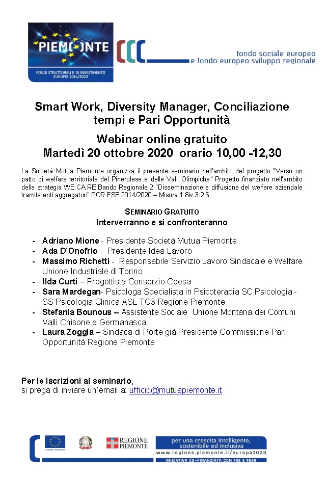 Seminario 20 ottobre 2020