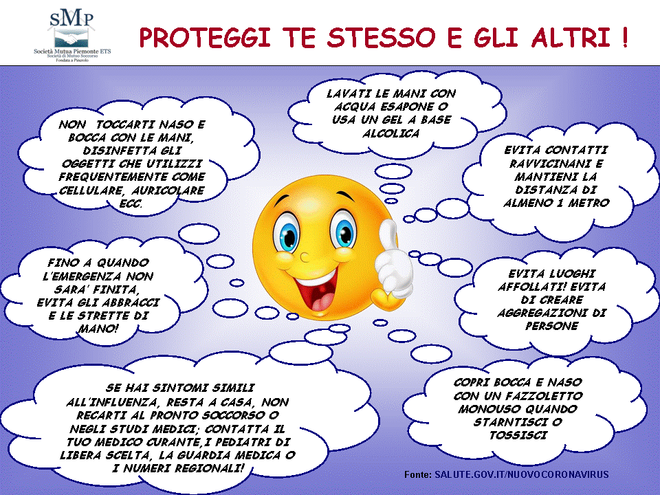 Proteggi te stesso e gli altri contro il COVID 19