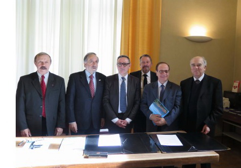Firma dell'accordo con la mutua francese Adrea Mutuelle